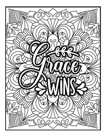 Color The Words Of Jesus A Christian Coloring Book: Bible Verse Coloring  Book For Women's Devotion, Relaxing Coloring Pages For Adult Relaxation