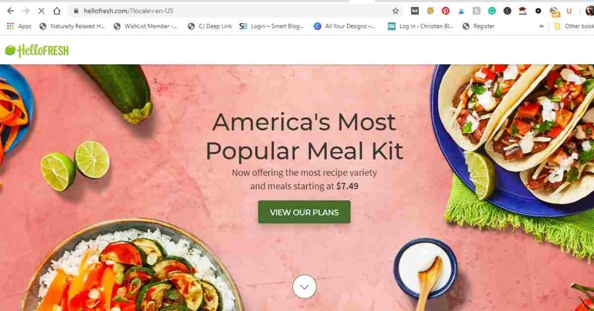 hello fresh homepage meal planning ideas for weight loss beginners 