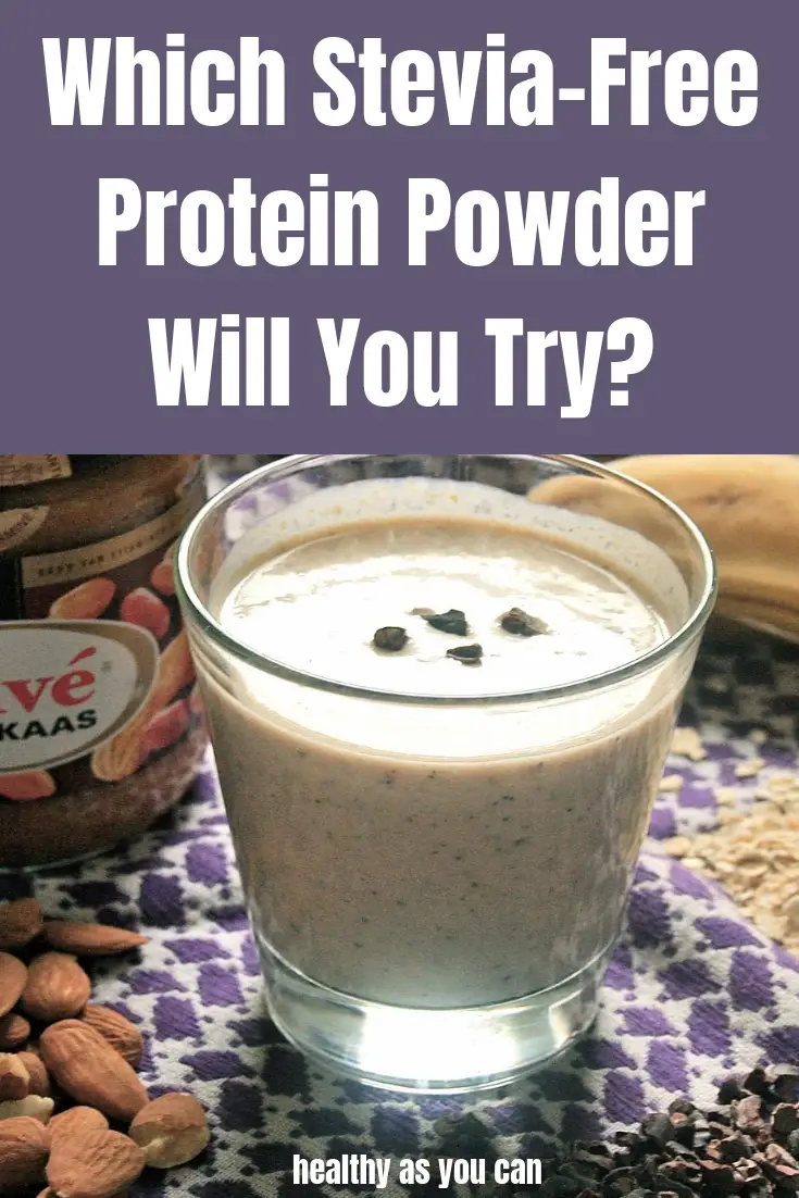 healthy protein powders for weight loss without stevia