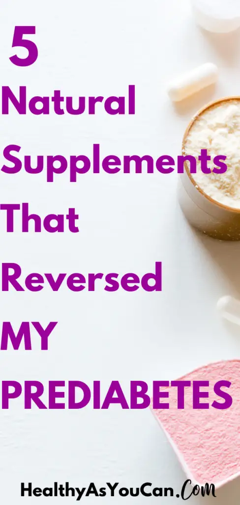 Top 5 Affordable & Natural Supplements That Helped REVERSE My ...