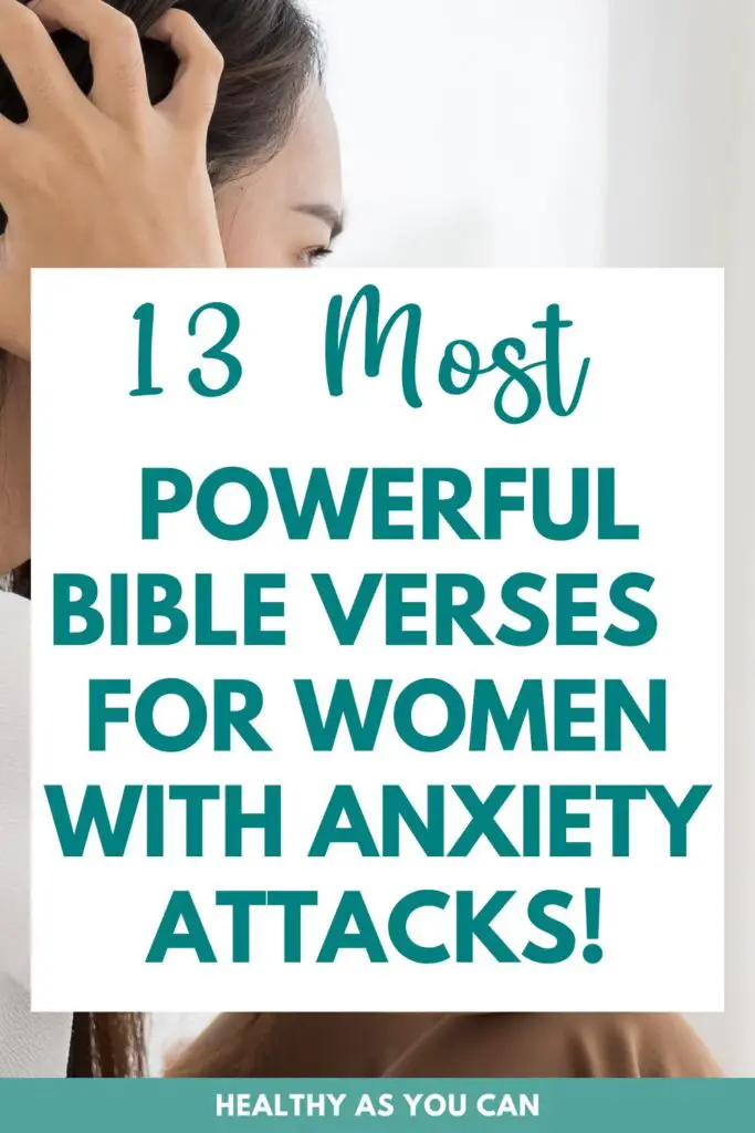 girl with head in hands bible verses for anxiety attacks