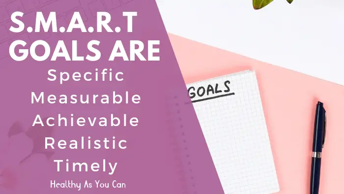 white journal purple overlay smart goals for procrastination