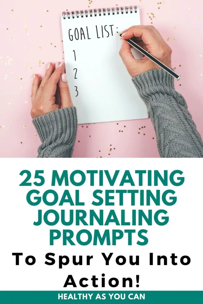 pink desk white paper goals motivating goal prompts 