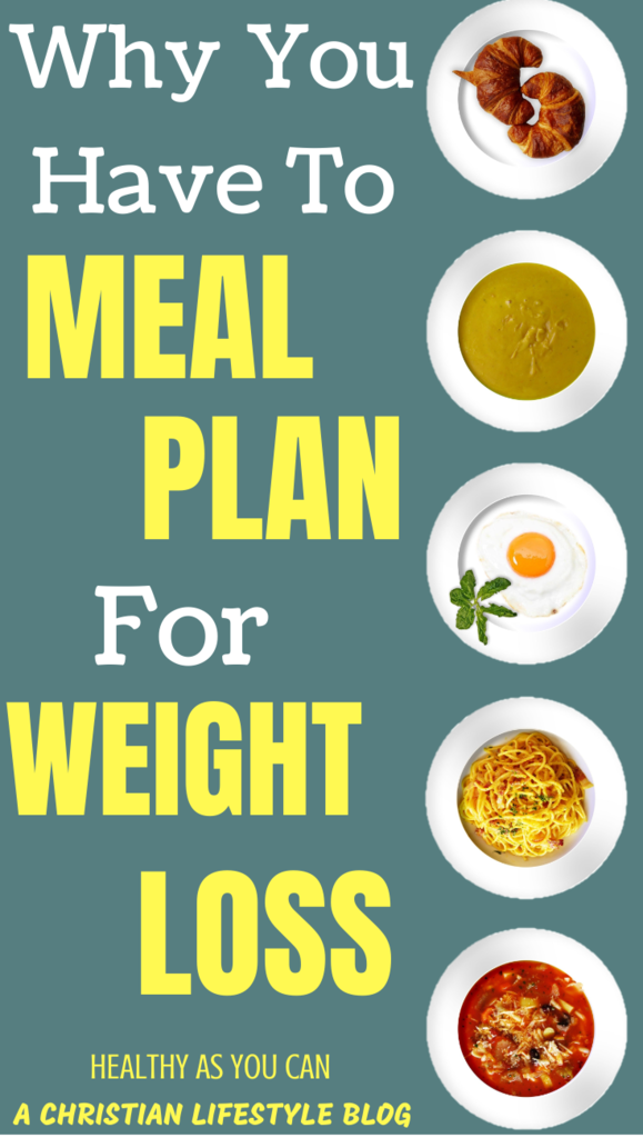 meal planning for weight loss ideas