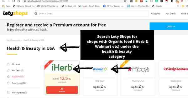 lety shop homepage save money groceries