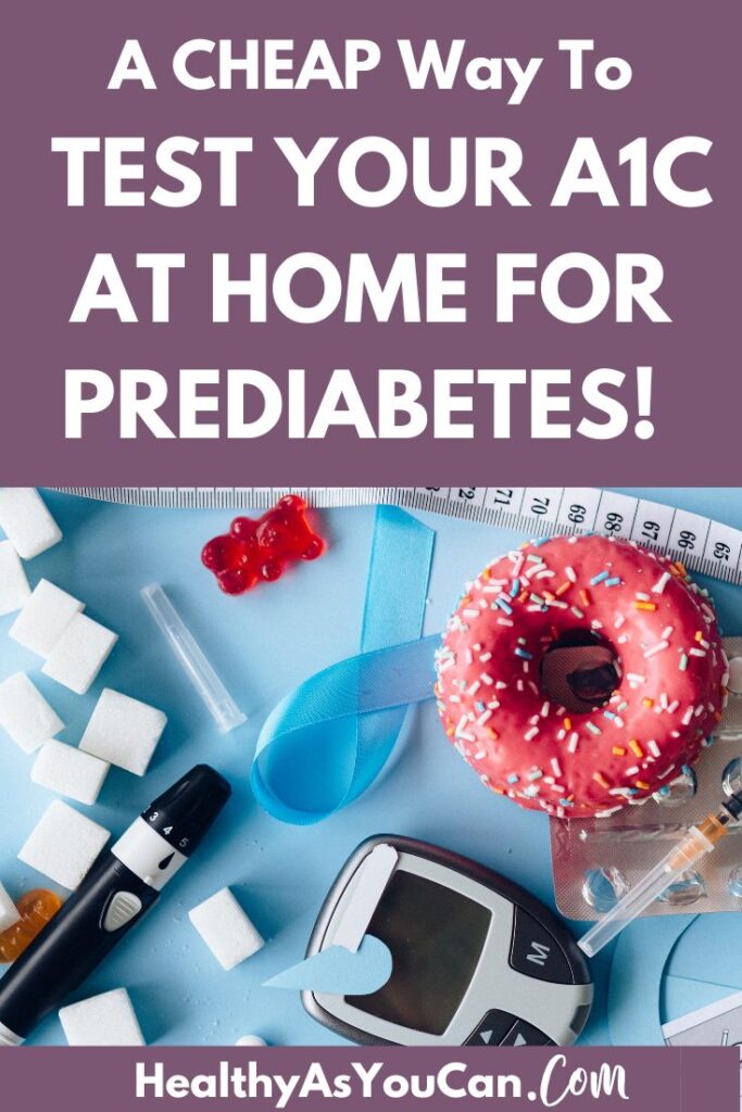 how to test prediabetes at home blue desk pink donut diabetes monitor